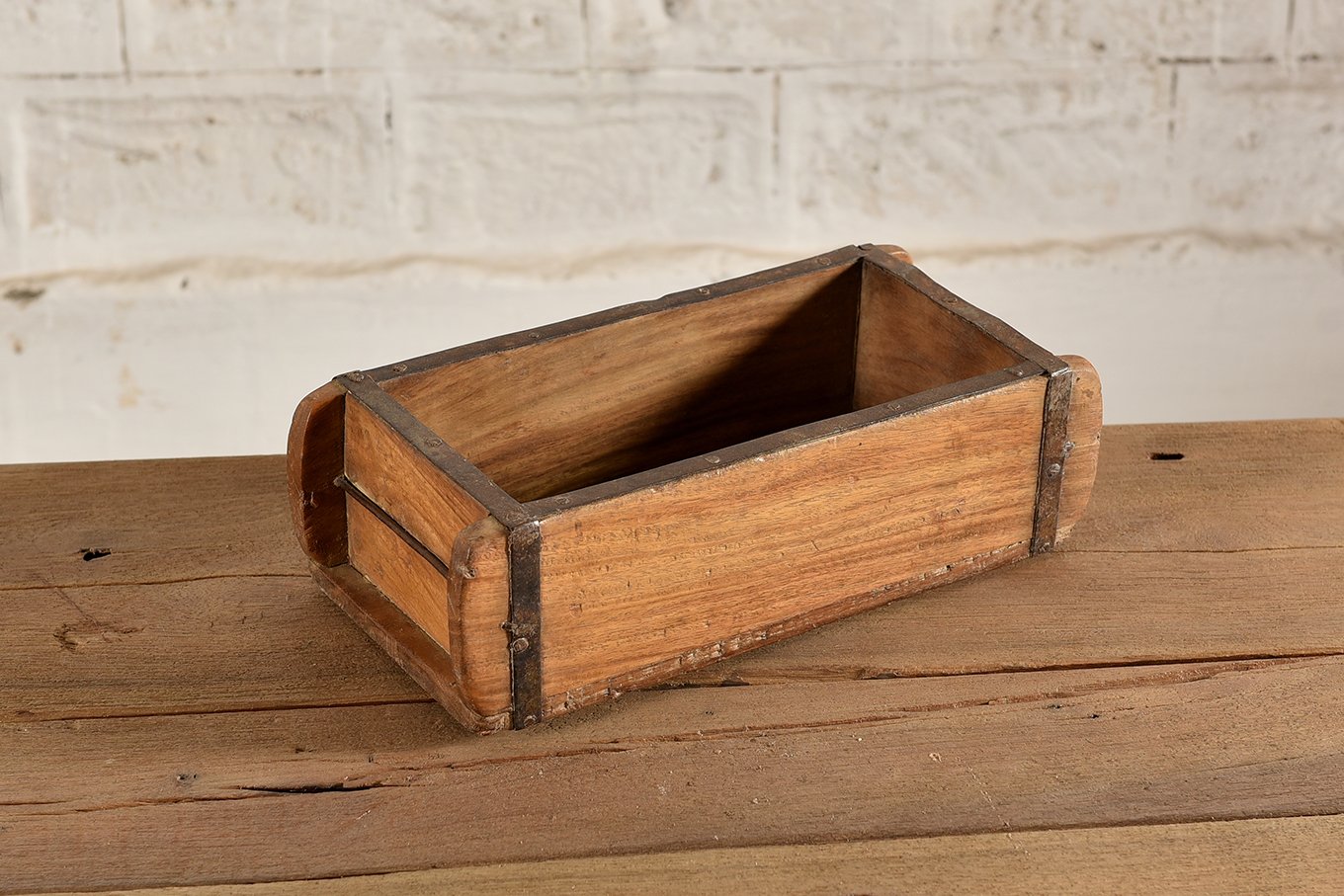 VINTAGE Wooden Brick Mould Single Ember Home Unlocking the Magic