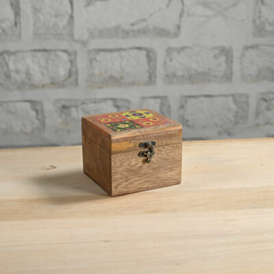 VIENNE Colourful Mango Wood Decorative Jewellery Box