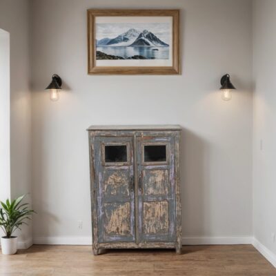 HAVANA Vintage Teak Wood Indian Cabinet