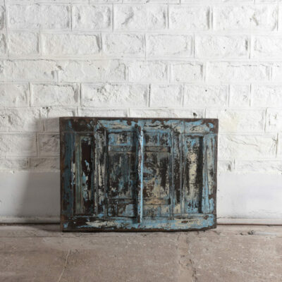 HAVANA Blue Crackled Antique Window Doors
