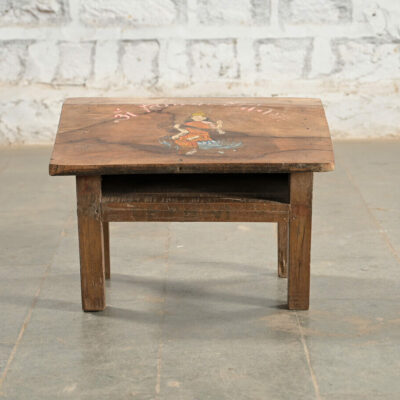 HAMESHA Indian Wood Floor Desk