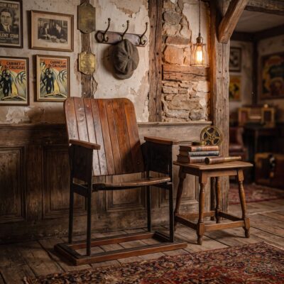 VINTAGE Vintage Teak Cinema Chair