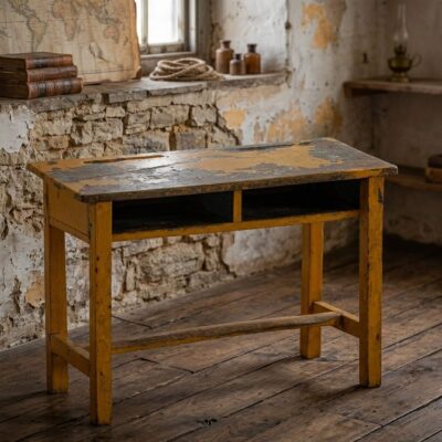 HAVANA Vintage Yellow Console Table