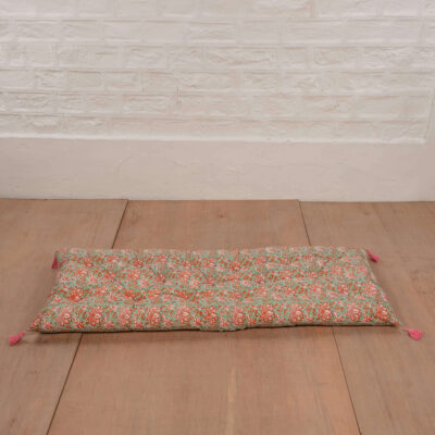 VIENNE Colourful Block Print Floor Cushion
